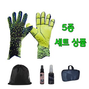 wiki 라텍스 메쉬 원단 재질 축구 골키퍼 장갑 ve1, 그린, 1개