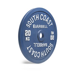 SCBB 초정밀 파워리프팅 대회용 체육관 주물원판, 블루, 1개, 20kg