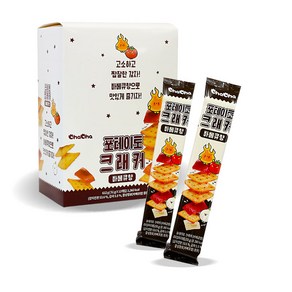 챠챠 포테이토 바베큐향 51g x12개 크래커 사무실 아이들 간식