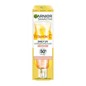 가르니에 스킨 액티브 비타민C 글로우 SPF50+플루이드 40ml, 1개