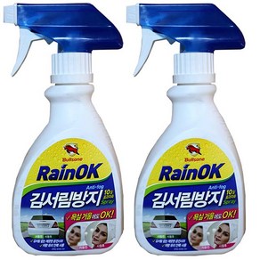 불스원 레인OK 김서림방지 스프레이 280ml, 2개