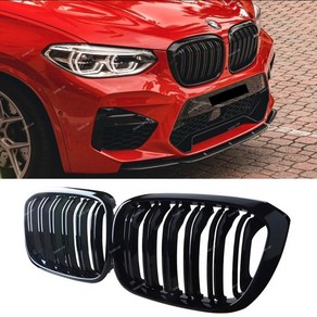 BMW G01 G02 X3 X4 그릴 키드니(LCI이전) 유광블랙 싱글라인, M 타입 카본룩, G01 G02(X3 X4)