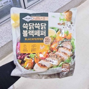 삼립 쓱닭쓱닭 블랙페퍼 닭가슴살 100g x 4개, 1개, 400g