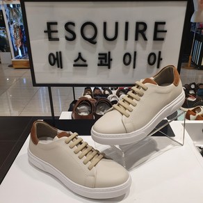 에스콰이아 에스콰이어 남성구두 남자구두 경량 가벼운 발편한 데일리 오피스 세미캐주얼 밴딩 스니커즈 화이트스니커즈 [베스트신상] 착한가격 발편한신발 발편한구두