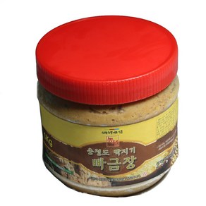 충청도 전통 저염발효 빠금장 1Kg, 1개