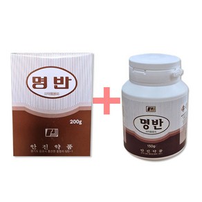 [세븐메디컬] 안진약품 명반 200g + 150g 세트 백반 백반가루 봉숭아물 뱀퇴치 캠핑 등산 성묘, 1세트