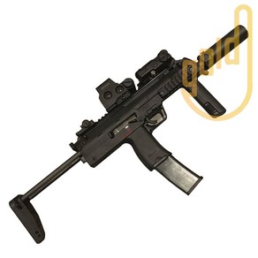 MP7 업그레이드 버전 MP7A1 수정탄 PDW 전동건 기관단총, MP7블랙-기본, 11.1v배터리+케이블, 1개