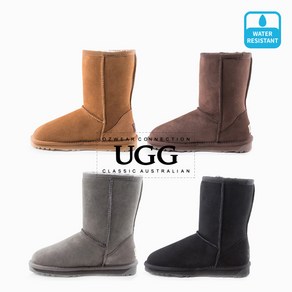 UGG 정품 어그 오즈웨어 방수 우먼 여성 여자 미들 클래식 퍼안감 겨울 털 부츠 슈즈 방한 신발 방한화 털신 6컬러 알지알지몰