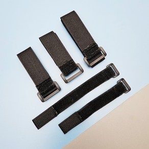 컴잇 탄성 스트랩 벨크로 찍찍이 밴드 전선정리 캠핑, 3cm * 50cm (1개), 1개