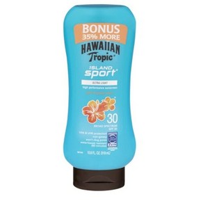 하와이안트로픽 Hawaiian Topic Island Spot Lotion SPF 30 Light Topical Scent 10.8oz (light topical), 1개