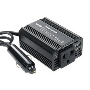 차량용 인버터 150W DC12V to AC 220V USB 2포트GF004