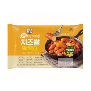 우양 쉐프 스토리 치즈 쌀떡볶이 270g, 1개