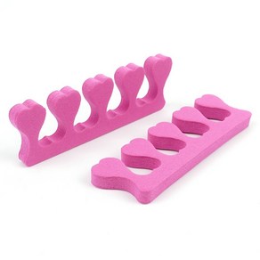패디큐어 헬퍼 발가락 벌리개 고정 쿠션 끼우개 네일 매니큐어, 일반형, 1개