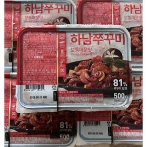 주현푸드 하남쭈꾸미 보통매운맛 500g [5개], 5개