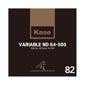 카세 Vaiable ND64-500 가변필터 X-현상제로 82mm