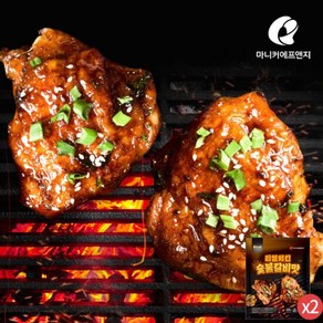 마니커에프앤지 리얼치킨 숯불갈비맛 400g(2봉), 400g, 2개