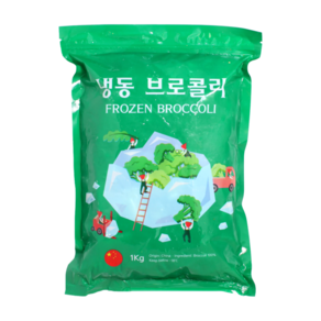 건강야채 냉동 브로콜리 1kg, 1개