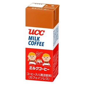 UCC 밀크 커피 디카페인 팩타입 200ml x 24개