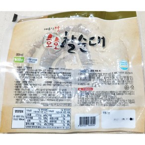 순대(호호찰 성빈식품 500g), 1개