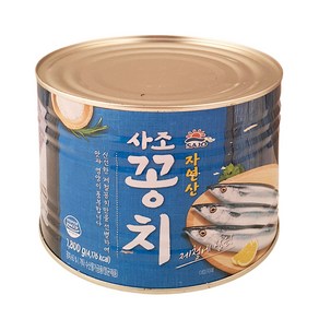 사조 꽁치통조림 1.8kg*6통(1박스) 대용량 업소용, 1박스, 1.8kg