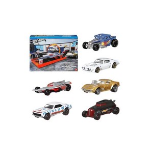 핫 휠(Hot Wheels) 레전드 멀티팩 6대들이 놀이기구 장난감 미니카 3세부터 HRX55, 1개