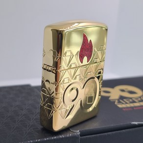 정품 지포라이터 49866 ZIPPO 90TH COY GOLD W SERIAL 지포 라이타 zippo 지프라이터 지퍼라이터