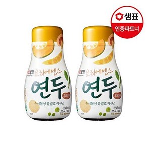 [샘표][T] [샘표] 연두 275ml 2종 1+1개 /우리콩/유기농, 연두 유기농 275ml/연두 유기농 275ml, 2개