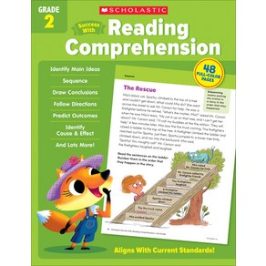 (영문도서) Scholastic Success with Reading Comprehension Grade 2 Paperback