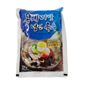 알천 아이두레 동치미맛 냉면육수 330g 1일분씩 실온보관