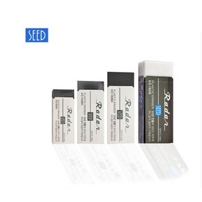 라다지우개 Rada KS60BK / KS100BK/ KS180BK/ KS180W/ 연필지우개, 1개