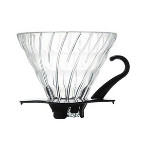 하리오 V60 드립퍼 01, 블랙, 1개