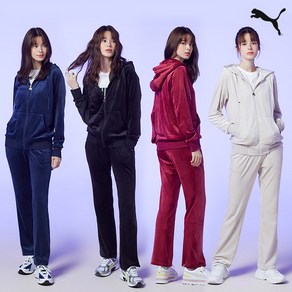 매장정품 푸마 PUMA 푸마스포츠 벨로아 웜셀 트레이닝복 여성 4컬러 택1 1499335