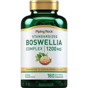 PipingRock 피핑락[미국]보스웰리아 콤프렉스 Boswellia Complex 1200mg 180정capsules.