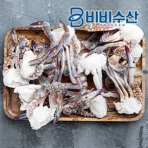 비비수산 국물용으로도 좋은 손질 절단꽃게S(450g)