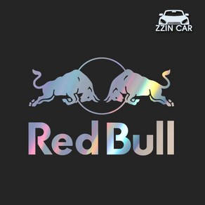 찐카 RedBull 로고 캠핑 데칼스티커 ZCCP-16 /캠핑스티커 /캠퍼스티커