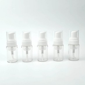 버블용기 거품용기 30ml 휴대용 여행용 추천, 5개