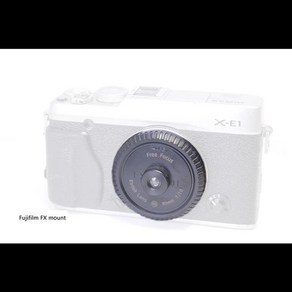 토이카메라 부이카메라 디토카메라 EF-M RF LM M4/3 FX E 마운트 팬 포커스 렌즈 30mm f10 자유 초점 장난스러운 거리 오래된 필름 포인트 앤 샷 미러리스 카메라, [05] new FX mount, 1개