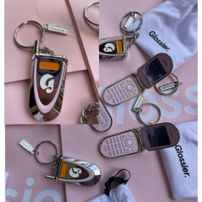 글로시에 키링 Glossier LA Keychain 키체인 엘에이 직구