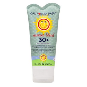 Califonia Baby 썸머 블렌드 하이 프로텍션 유아 선크림 SPF 30+, 82g, 1개