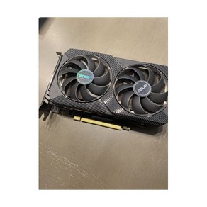 에이수스 지포스 RTX 3060 Ti 8GB 듀얼 미니 OC GDDR6 비디오 그래픽 카드 GPU