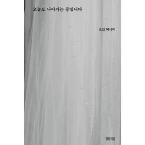 오늘도 나아가는 중입니다 (웨딩 에디션) : 세상과 소통하고 싶은 그녀의 생생하고 진솔한 이야기, 참새책방, 조민 저