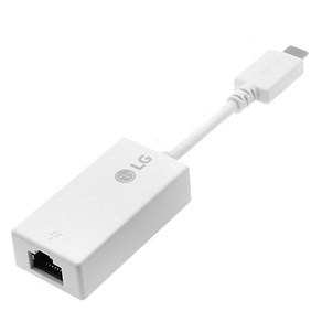 [고다] LG 정품 C타입 gram 노트북 랜선 연결 랜젠더 USB-C to LAN 1000Mbps 랜포트 유선 기가비트 랜동글