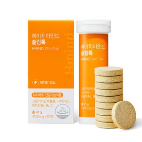 에이치마인드 슬림톡 그린커피빈 다이어트 보조제 4100mg, 10정, 1박스