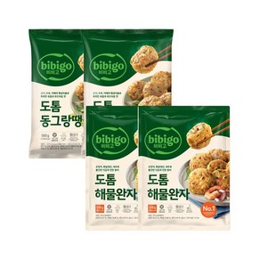 비비고 도톰동그랑땡 560g x2개+도톰해물완자 510g x2개, 없음, 4개