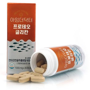 아임더닥터 프로테오글리칸 연어코연골추출물 600mg 식약처 HACCP 인증 30정