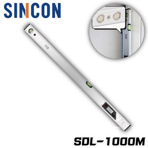 [신콘] 디지털 화면 정밀 수평기 수평자 마그네틱부착 가능 SDL-1000M, 1개
