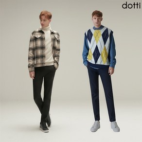 [도티 dotti] 도티 남성 겨울 나일론 퍼포먼스 기모 본딩 팬츠 2종 (NGBM)