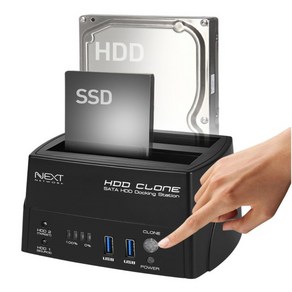 외장SSDHDD USB3.0 하드디스크복사 SATA3도킹스테이션 노트북컴퓨터 PC독 백업, 1개