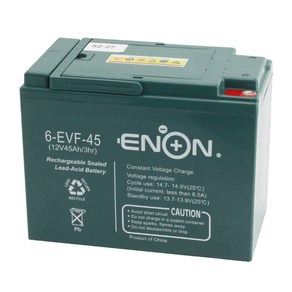 [ENON] 전동용 배터리 6-EVF-45 (4개 5개/1세트) - 12V 45Ah, 12V 45Ah 배터리 x 4개, 4개