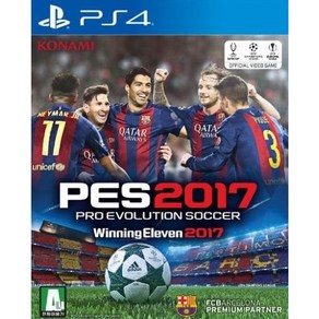 PS4 PES 2017(위닝일레븐) 한국 정발 중고품 (케이스X)